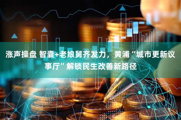 涨声操盘 智囊+老娘舅齐发力，黄浦“城市更新议事厅”解锁民生改善新路径
